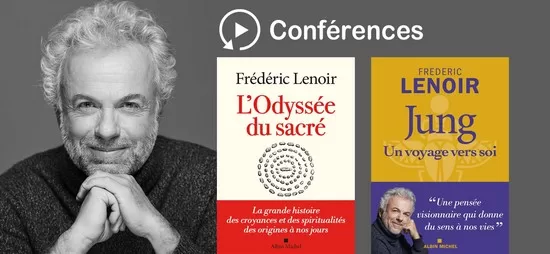 Deux conférences avec l'auteur à succès Frédéric Lenoir